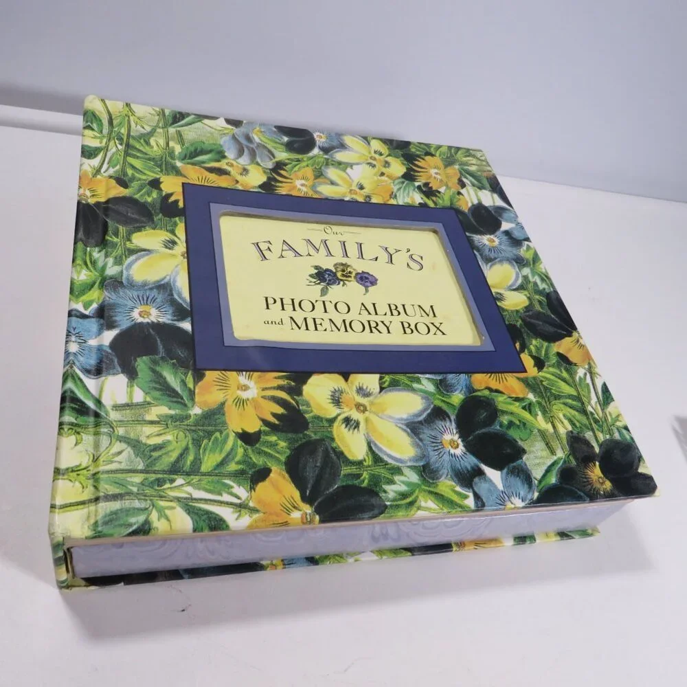 Vintage Style Our Family Photo Album & memory box